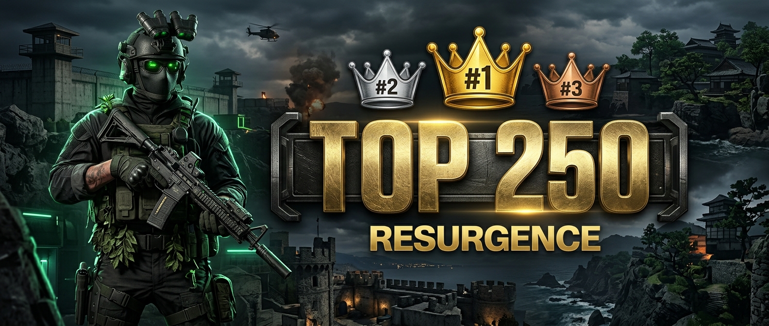 OFBR Ranked Top 250 Warzone Resurgence con Rebirth Island, Fortune's Keep e Ashika Island